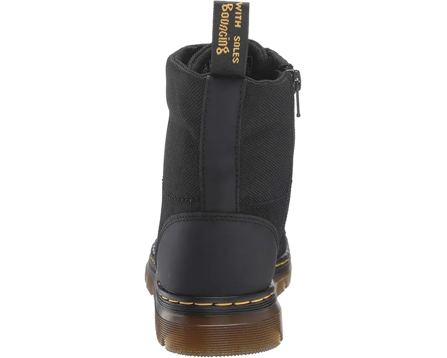 Детские ботинки Dr. Martens Combs Y с восемью люверсами и боковой молнией