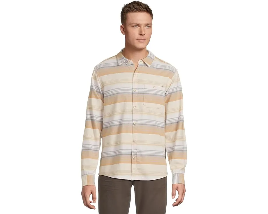 Рубашка Hurley Portland Stripe Stretch Flannel с длинным рукавом
