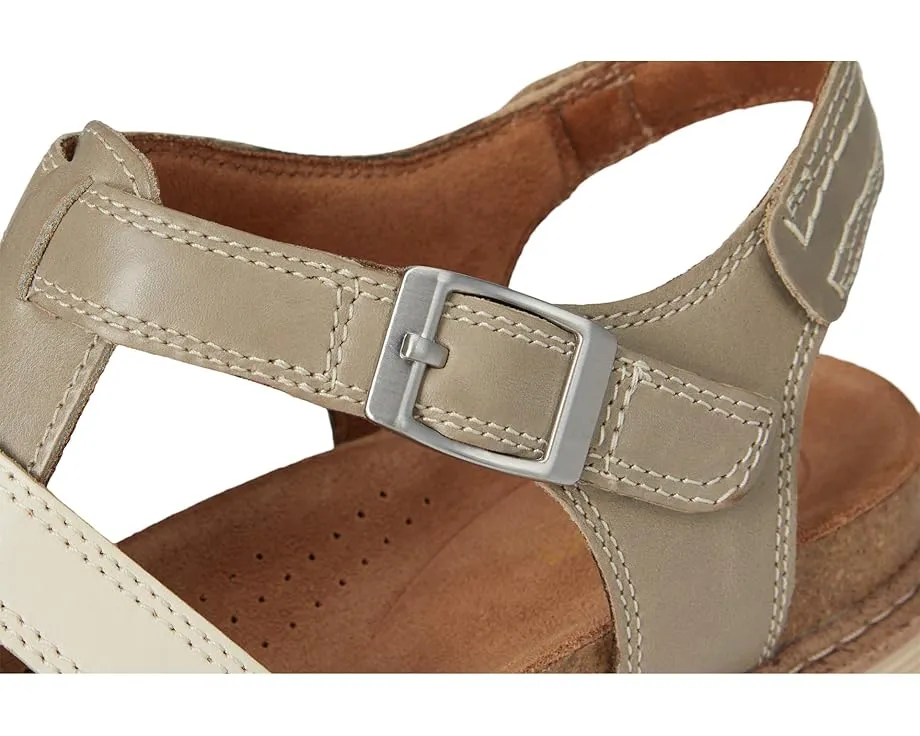 Сандалии Clarks Arwell Sun из кожи с цепкой подошвой