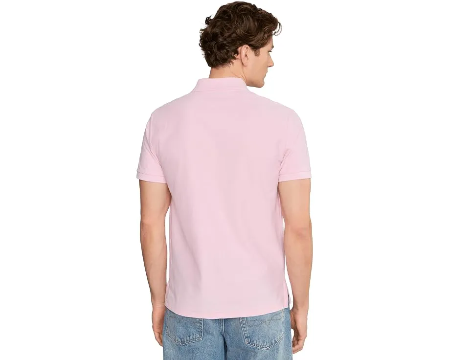 Поло Polo Ralph Lauren с медовой сеткой и зауженным кроем Custom Slim Fit