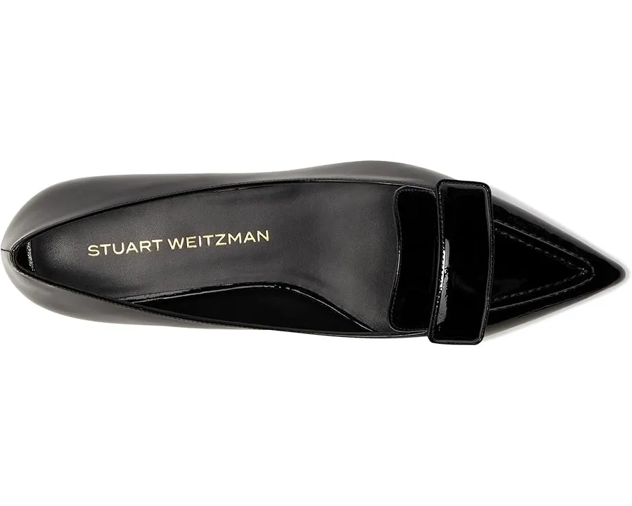 Stuart Weitzman Sovinnie Flat балетки с острым носком и объемным верхом