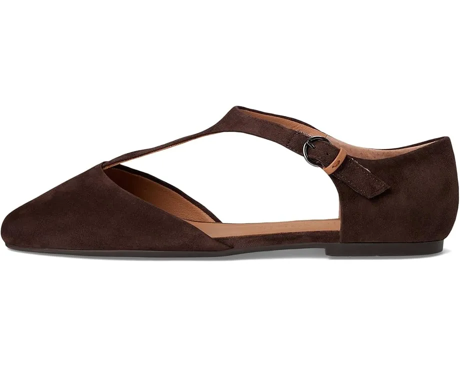 Балетки Gentle Souls Wyatt с ремешком и квадратным носком из премиальной кожи