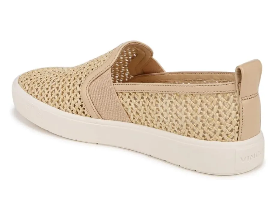 Кроссовки Vince Blair без шнуровки из кожи с эластичными вставками