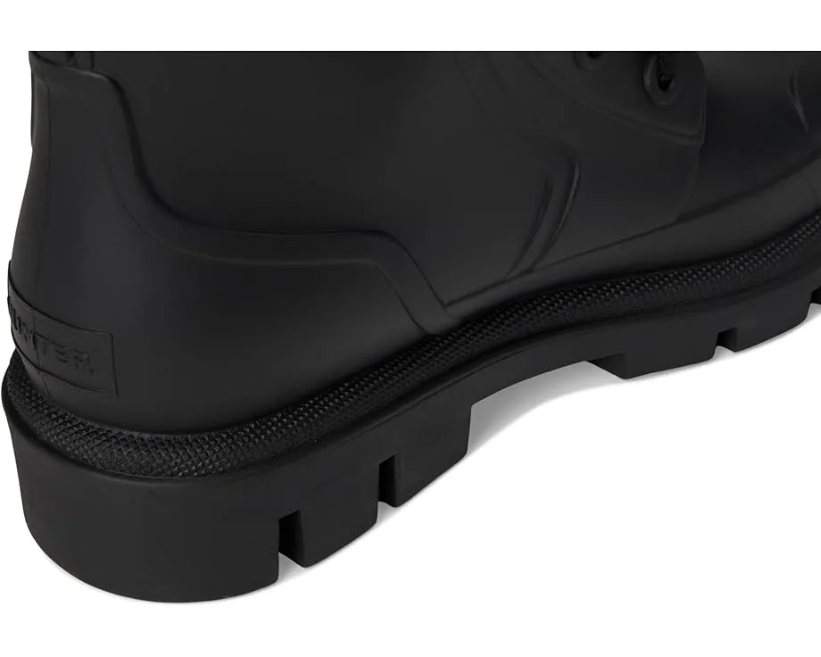 Водонепроницаемые утепленные ботинки Hunter Dianas до середины икры на шнуровке