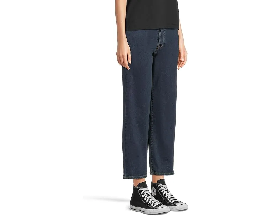 Джинсы Riveted Ribcage Straight Ankle Levi's с высокой талией