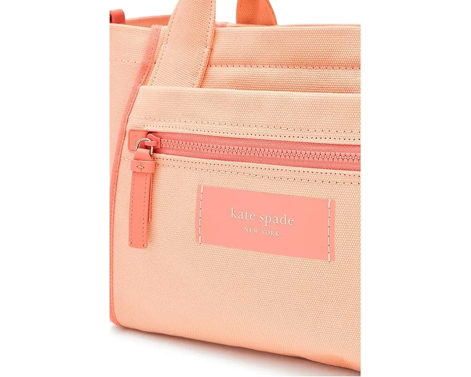 Сумка-тоут Kate Spade New York Dash Canvas с передним карманом на молнии