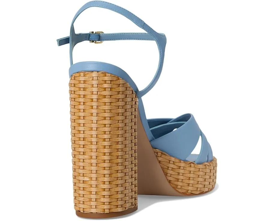 Schutz Keefa Straw босоножки на платформе с верхом из натуральной соломки