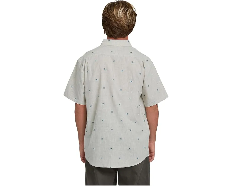 Рубашка Billabong All Day Jacquard Short Sleeve повседневная