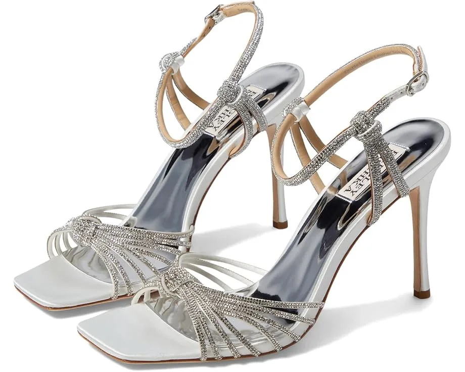 Босоножки Badgley Mischka Estella на шпильке с отделкой стразами