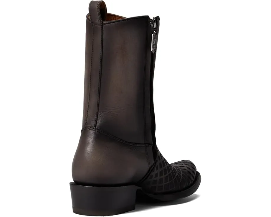 Ботинки Cuadra CU498 из кожи с круглым носком и квадратным каблуком