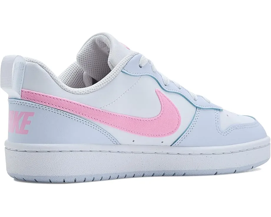Кроссовки Nike Kids Court Borough Low Essential+ с кожаным верхом и водоотталкивающей пропиткой