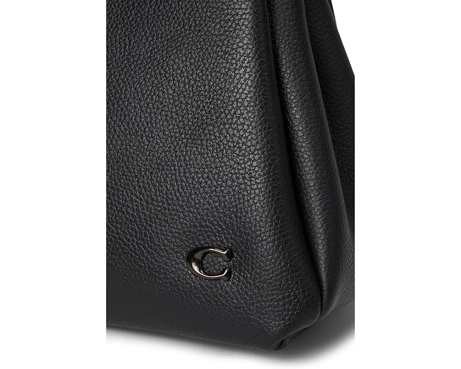 Сумка через плечо COACH Polished Pebble Leather Lana 23 с ремнем через плечо