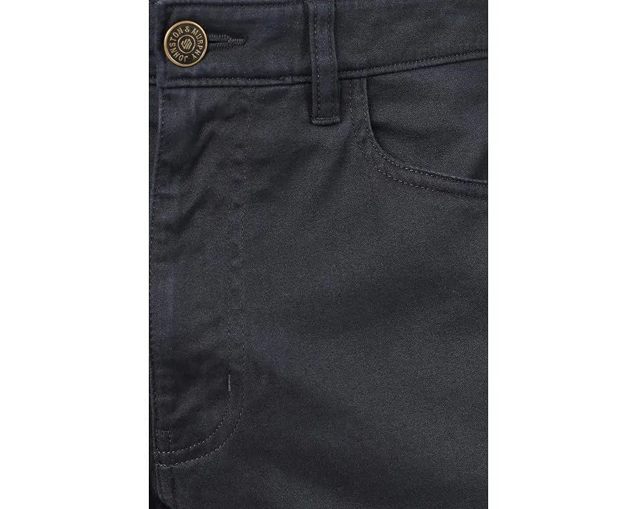 Johnston & Murphy брюки Five-Pocket Slim Fit из пима-хлопка