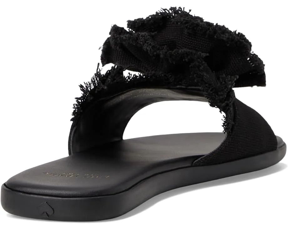 Сандалии на плоской подошве Kate Spade New York Flourish с декором в виде розы