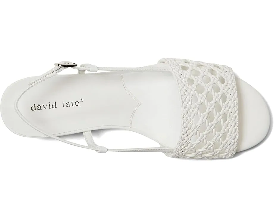 Сандалии David Tate Danza с плетеным верхом и регулируемой застежкой
