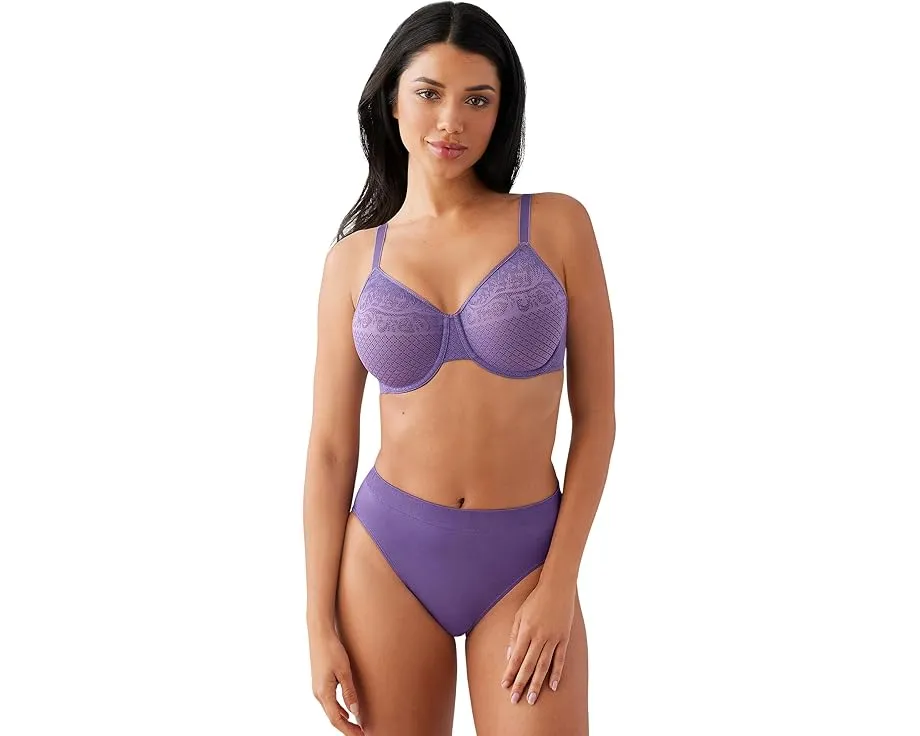 Бюстгальтер Wacoal Seamless Visual Effects Minimizer 857210 с узором