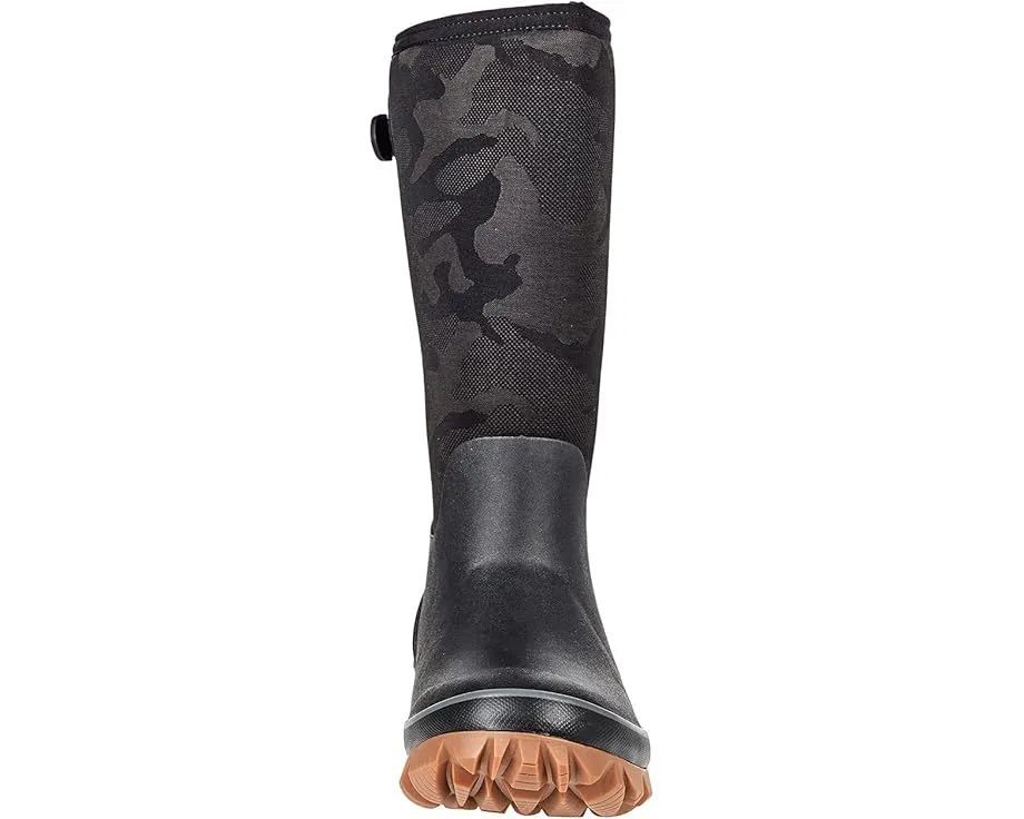 Резиновые сапоги Bogs Whiteout Tonal Camo с регулируемым голенищем и утеплением