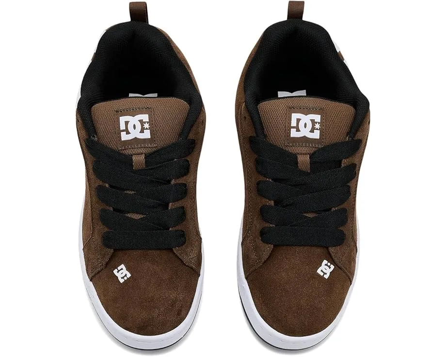 Кроссовки DC Court Graffik SE с кожаным верхом и петлей на пятке