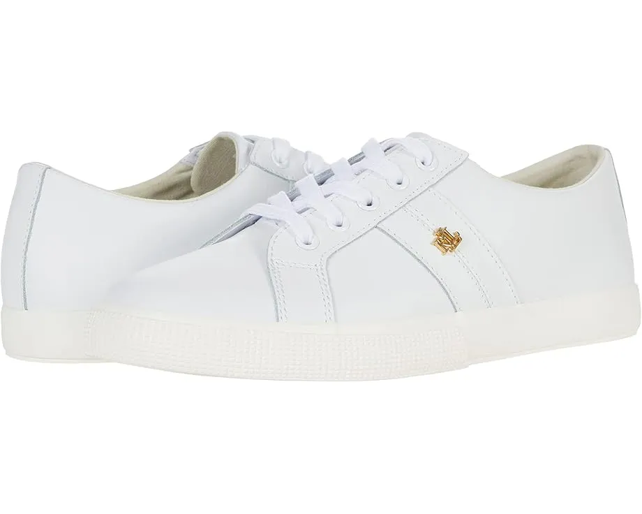 Кроссовки Lauren Ralph Lauren Janson II Action Leather Sneaker с круглым носком