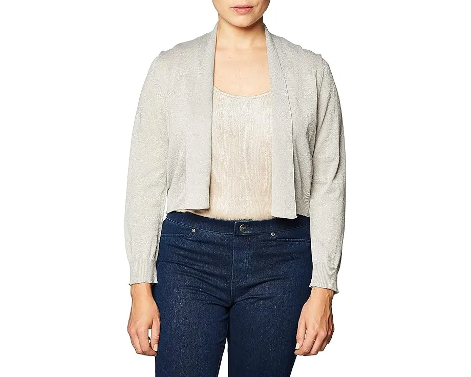 Кардиган Calvin Klein Long Sleeve Cardigan Shrug с люрексом и застежкой-кнопкой