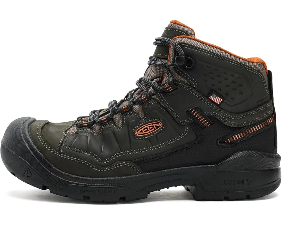 Водонепроницаемые рабочие ботинки KEEN Utility Targhee IV с композитным носком