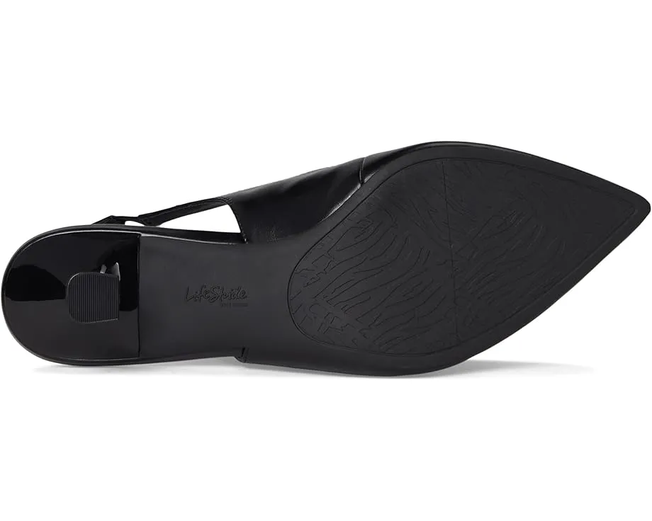 LifeStride Туфли Marilyn Slingback на низком каблуке с переработанными материалами