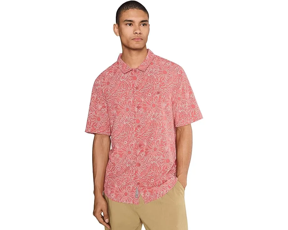 Короткая рубашка Royal Robbins Salathe Sun с защитой UPF 40+ и отложным воротником