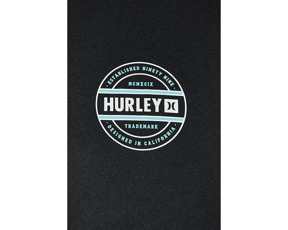Футболка Hurley Filler Short Sleeve с принтом на груди из хлопка