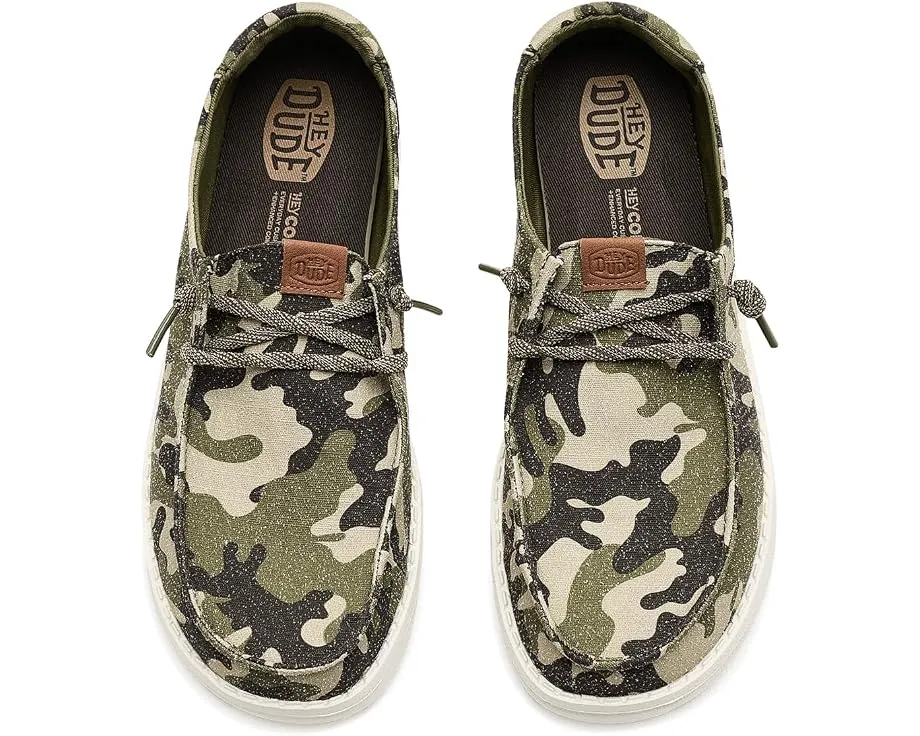 Hey Dude Кроссовки Wendy Essential Camo с камуфляжным верхом