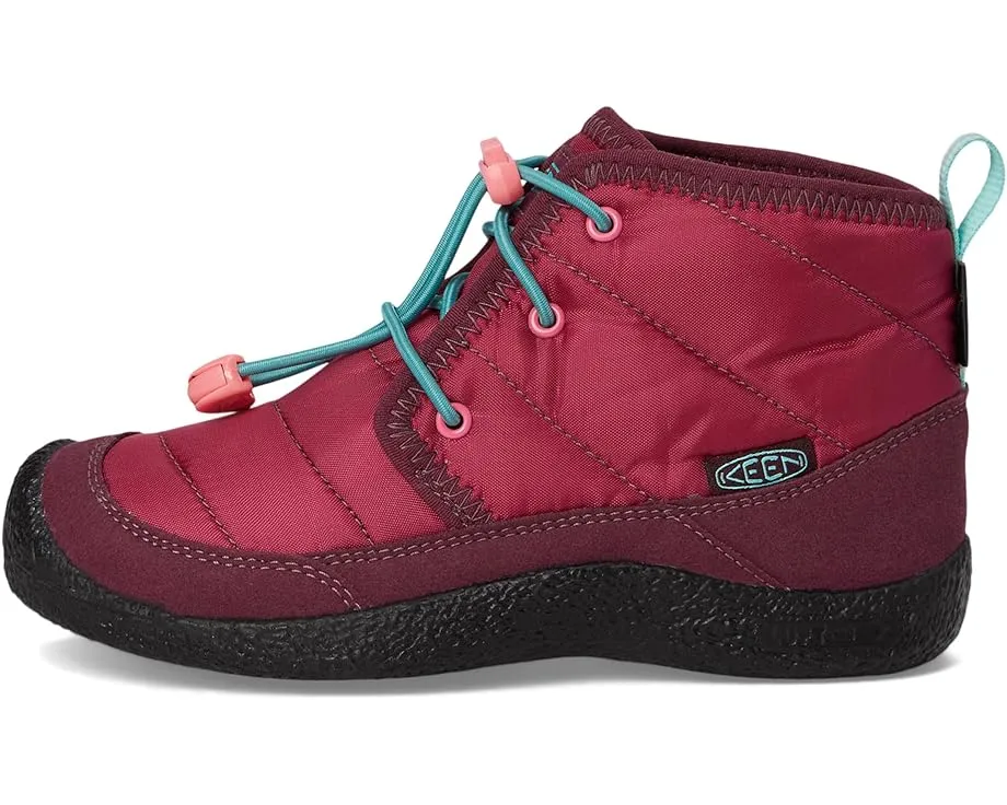 KEEN Kids Howser 2 стеганые утепленные чакки с мембраной KEEN.DRY и шнурком на резинке