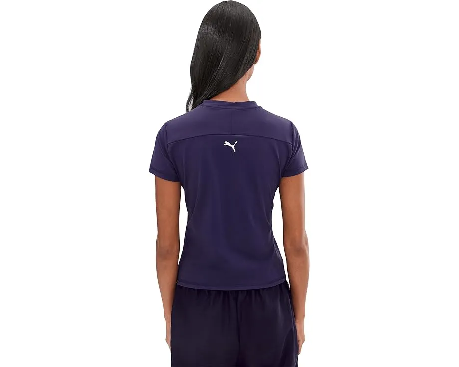 Футболка PUMA Dare To Slim Fit с технологией dryCELL и молнией из переработанного материала