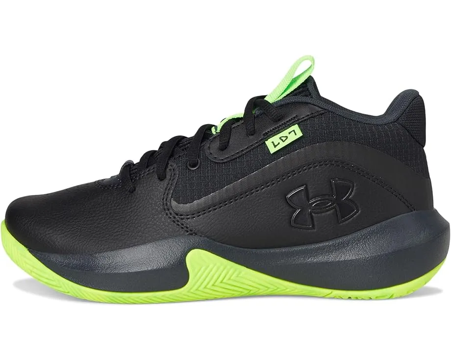 Under Armour детские баскетбольные кроссовки Lockdown 7 с сетчатыми вставками