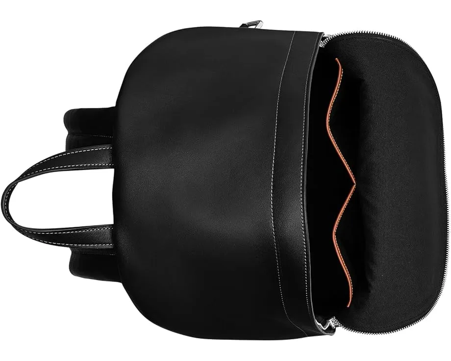 Рюкзак COACH Ridgewood из натуральной зернистой кожи с внешним карманом