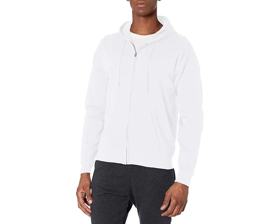 Худи Hanes Eco-Smart полная молния из переработанного флиса