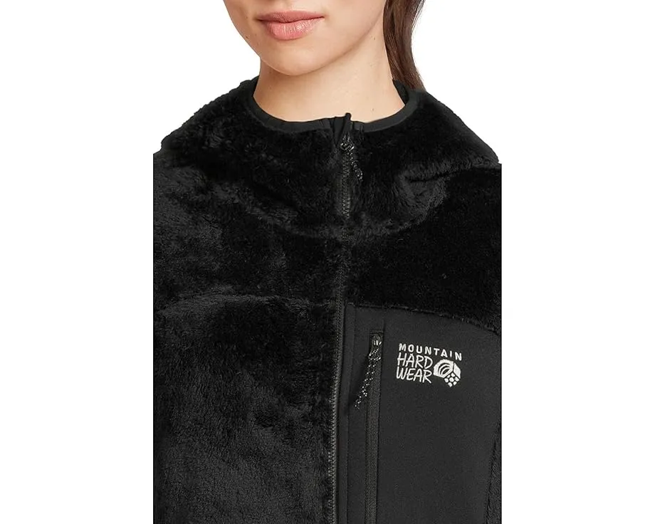 Куртка Mountain Hardwear Polartec High Loft с капюшоном и эластичными вставками