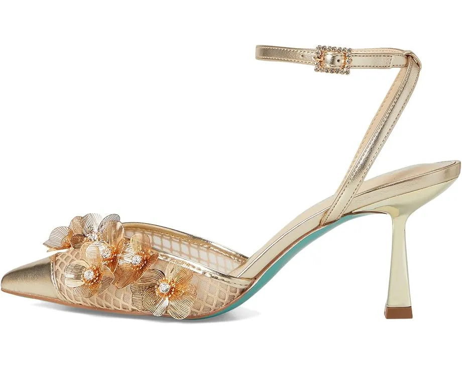 Туфли Carli на шпильке с цветочным декором от Blue by Betsey Johnson