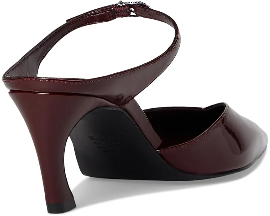 Элегантные лодочки Laurie с острым носком и ремешком на щиколотке от Schutz