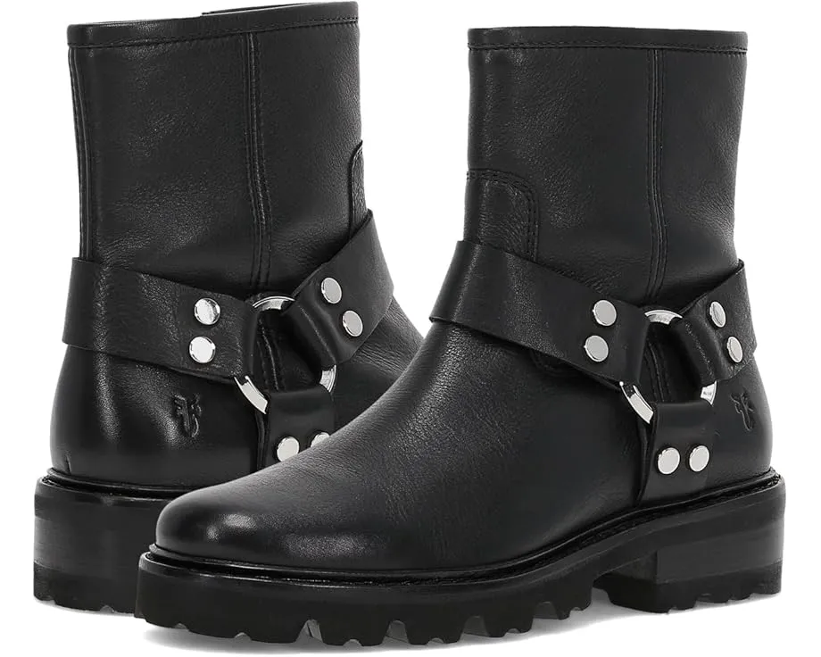 Ботинки Frye Olivia Harness Short с ремешками и комбинированным верхом