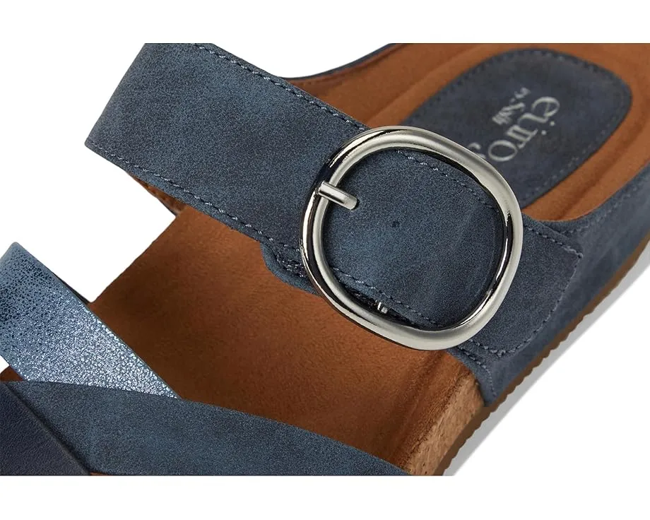 EuroSoft Genalyn босоножки на платформе с регулируемой застежкой и пробковой стелькой