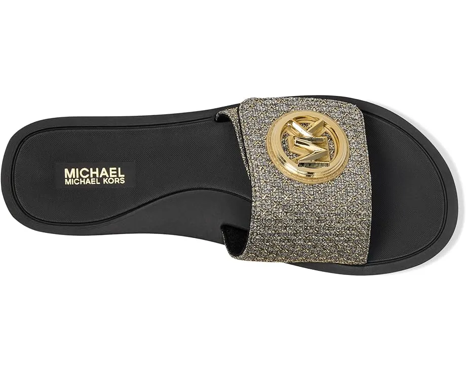 Сланцы MICHAEL Michael Kors с амулетом и мягкой стелькой