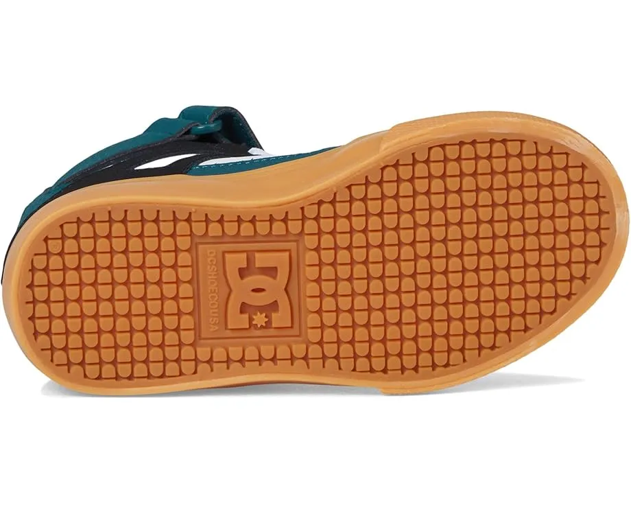 Кроссовки DC Kids Pure High-Top EV с вулканизированной подошвой для скейтбординга