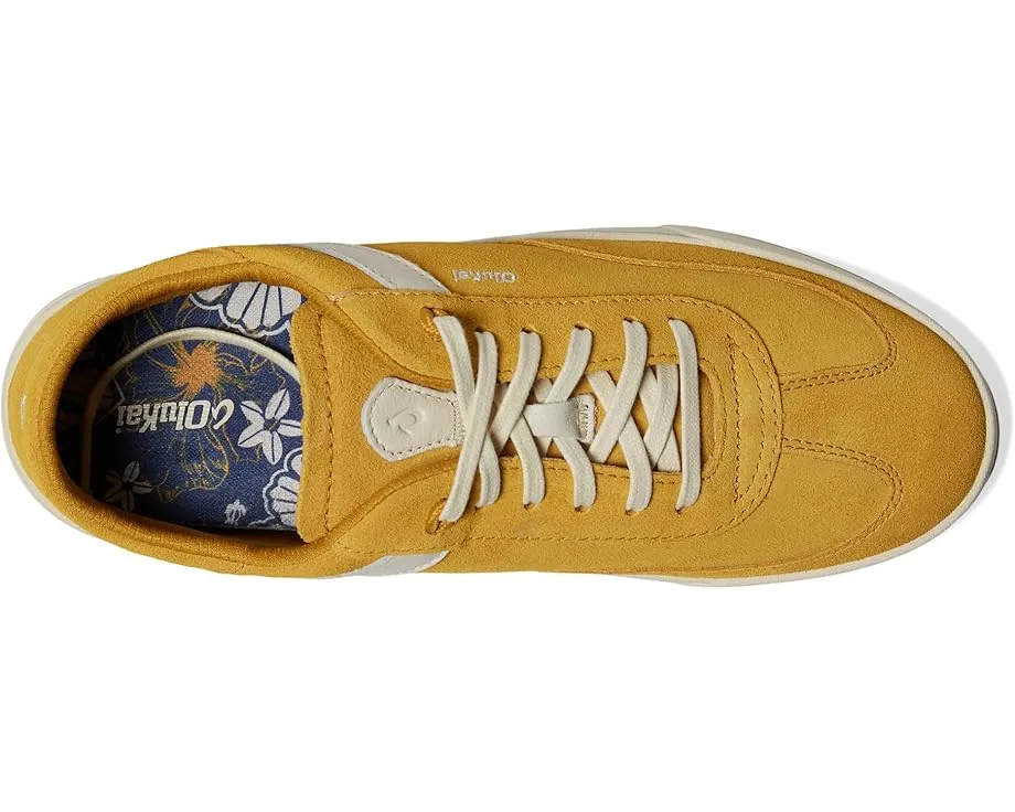 Кроссовки OluKai Ha‘Upu из кожи и замши с гелевой стелькой и отстёгивающейся пяткой