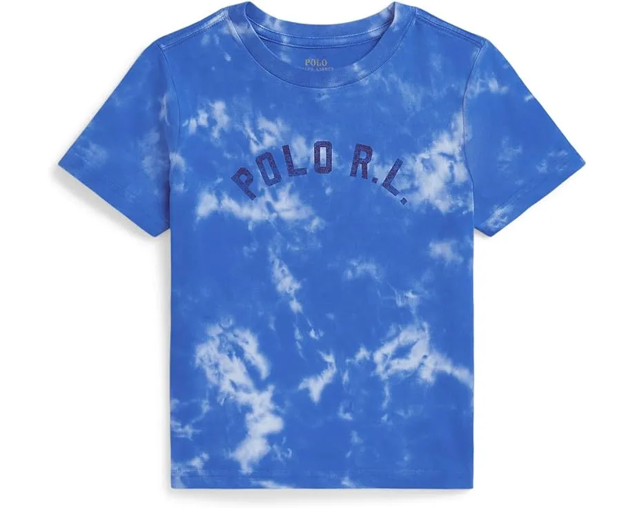 Логотип Tie-Dye модель из хлопка Polo Ralph Lauren с принтом
