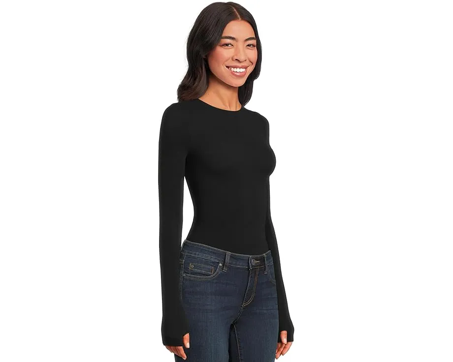 Боди Ballet с длинным рукавом и отверстиями для большого пальца от Commando