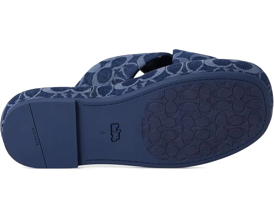 COACH Сандалии Penelope Signature C с перекрестными ремешками и логотипом