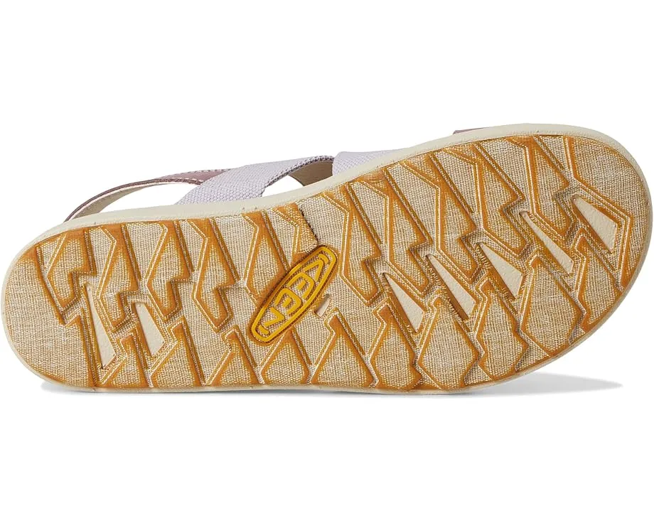 Босоножки KEEN Elle Crisscross на платформе с переплетением и застежкой-пряжкой
