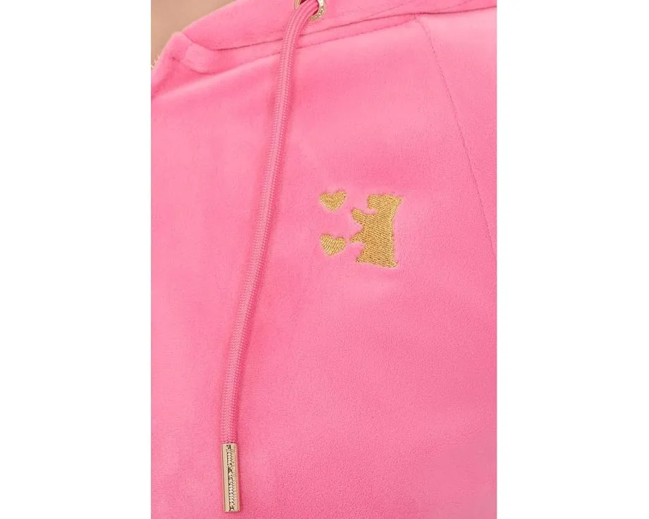 Худи корсет реглан Juicy Couture с капюшоном