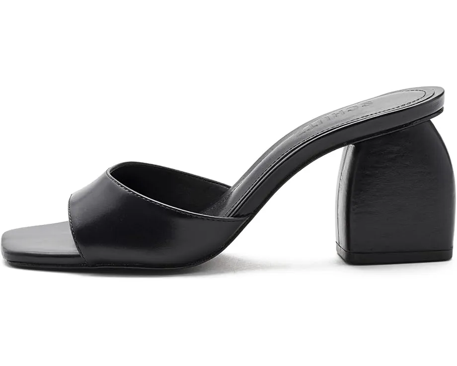 Босоножки Leena Schutz на массивном каблуке с открытым носком