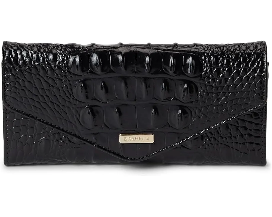 Кошелек Brahmin Melbourne Veronica в стиле конверт на кнопке