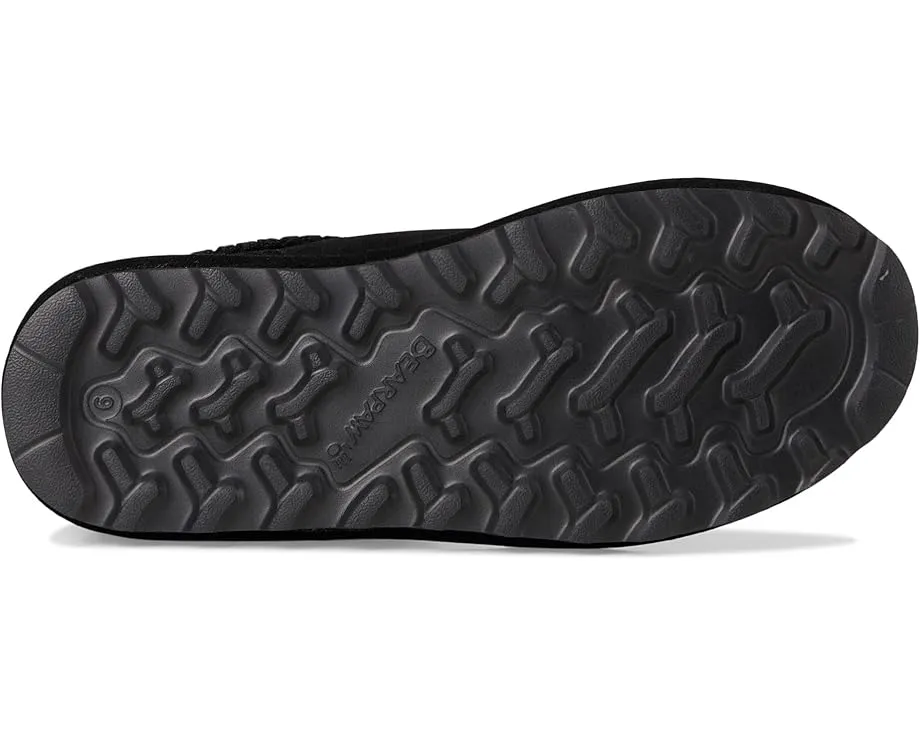 Зимние угги Bearpaw September из замши с отворотом и шерстяной подкладкой